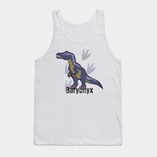 Blue Baryonyx Tank Top